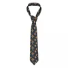 Bow Ties Mexican Sugar Skulls- With Chili Tie Skull Hip-Hop Street Cravat Wedding Necktie Polyester