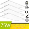 4 Pack Panel Light 2x4 FT ETL Listed 0-10V Dimmable 5000K Drop Ceiling Flat LED Light Recessed Edge-Lit Troffer Fixture