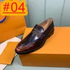 8 Style Top Quality Wedding Party Formal Dress Shoes Genuine Leather Men Black Blue Brown diamond Designer Loafers Shoes sole Brogues Slip On Luxury size 38-45