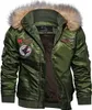 Vestes pour hommes Shuanghao hiver coton veste bombardier tactique épais militaire Combat pilote manteau manteaux armée Tac 231127