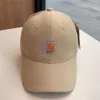 Designer Carhart Hat Caps Workwear American Sun Protection Big Head Curved Edge Baseball Hat Soft Top Duck Tongue Hat