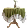 Table Cloth Vintage Velvet Round Home Dining Tea Romantic And Beautiful Q2S1020