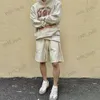 Heren Hoodies Sweatshirts Kikker Drif SAINT MICHAEL Vintage Kleding Retro Gedrukt Hip Hop Losse Oversized Katoenen Tops Sweatshirt Hoodies Voor Mannen T231127