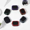 Leer Soft TPU -hoes voor Air Pod AirPod 3Gen 3 2 1 Bluetooth oortelefoonbeschermer oortelefoons bedekt schokbestendige koffers voor AirPods Pro2 Pro 2 Keychain met retailpakket