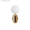 Mur Lampes Moderne mur LED lampe Style nordique décor à la maison luminaire chambre mur décor mural salle de bain décor lumière intérieure applique murale Q231127