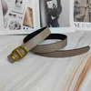 Womens Designer Belt Fashion Leather Belt Woman Belt 2,3 cm Bredd Storlek 95-115 Fashion Style Gold Buckle Smooth Buckle Multi Color Woman Candy-Colored Retro Belt