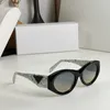 Lunettes de soleil à monture ronde pour femmes, verres à changement de couleur de haute qualité, grandes jambes en lettres, résistantes aux UV400, avec étui de protection PR 20ZS