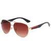 Designer-Sonnenbrille Damen 2023 Retro-Trend Metallrahmen Krötenbrille Outdoor-Sonnenmode klassische Herren-Fahrerbrille 5 Farben optional