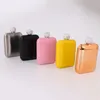 6 oz en acier inoxydable Flash Crystal Couvercle Femme Liquor Flash FlAct alcool portable Pocket Purse Whisky Whisky Pot Bottle Travel Tour Visite Drinkware Cute Girl Gift Hy0410