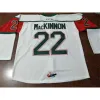 WSKT رخيصة QMJHL HALIFAX MOOSEHEADS CCM Jersey 22 Nathan Mackinnon 13 Nico Hischier 27 Jonathan Drouin Red White Green Hockey Jerseys Custom