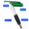 Multifunction 4 In 1 Ballpoint Pen Folding LED Light Mobile Phone Stand Holder capacitive touch screen ballpoint pens For cellphone