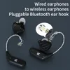 Cell Phone Earphones AZ09 HD BluetoothCompatible Module 52 Headphones Wireless Upgrade Cable HIFI Wireless Ear Hook CPIn With Charging Bin 230324