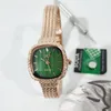 腕時計ショーストア2023スタイル韓国レトロレディクォーツコアスクエアスチールウォッチストラップ女性