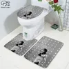 Couvertures Michael Jackson Match 3D Salle de bain imprimé Piedstal tapis couvercle couvercle de bain de bain Mat de bain Set Drop Shipping Style3