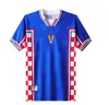 2024 2025 Suker Retro Chorwacja Koszulki piłkarskie 1997 1998 Boban Croacia Modric Kovacic Rakitic Mandzukic Perisic Kalinic Vintage Classic Football Shirt