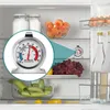 Termometro per frigorifero e congelatore per frigorifero, tipo DIAL, supporto da appendere in acciaio inossidabile