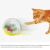 Jouets haute performance électrique nageable poisson gobelet océan boule transparente Puzzle SelfHey amuser les chats et se débarrasser des jouets ennuyeux