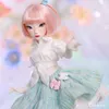 Dolls BJD 14 Kaluu With Yvlu Large Chest High Heel and Flat Feet Body Candy Color Sweet Girls Resin Toys Gift Ball Jointed 230427