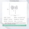 Brosches Elegant Rhinestone Crystal Opal Bow Knot Brooch Pin Luxury Pins For Women Bridal Wedding Jewelry Gift Broches Mujer