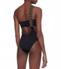 Designer badmode hipster gewatteerde push-up dameszwempakken uit één stuk buiten strand zwemmen bandage reizen vakantiekleding