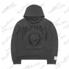 Sweats à capuche pour hommes Sweatshirts Demon Skull Head Cercle Lettre Impression Gothique Pull High Street Pur Coton Sport Casual Lâche Y2K Sweat à capuche pour hommes et femmes T231127