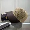 Klassisk modekapp män kvinnor designer baseball strand unisex justerbar lastbil cap mittad gata sommarsport broderi solskade hatt