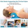Oreiller cou soutien Massage épaule civière relaxant chiropratique orthopédique cervicale dormir pour le soulagement de la douleur