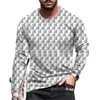 Men's T Shirts 3d Printing Long-sleeved Men And Women Casual Fashion Hip-hop T-shirt Y2K Top Fitness Sports Fast Furious Pattern