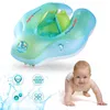 Sandspiel Wasser Spaß Baby Aufblasbarer Schwimmring Infant Neck Float Schwimmkreis Sicherheit 03Y Kinder Badebett Pools Spielzeug Zubehör 230427