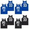 Film MTV Music Television Jersey Basketball 33 Will Smith Film First Annual Rock N Jock Bball Retro Sport Pullover traspirante Shirt Hiphop College traspirante Hiphop College Cuci