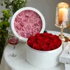 Fiori decorativi 12 pezzi di rose naturali conservate fatte a mano in una scatola Rosa vera che dura fino a 3 anni Compleanno Regali di San Valentino per la mamma