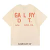 Hommes T-shirts Orange Galleryse Depts Femme Designer Galleryes Cottons Ops Man S Casual Shirt Luxurys Vêtements Street Shorts Haute Qualité 1402