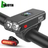 Bike Lights 2400 Mah Bicycle Light 6 Modes USB Bike Lights IPX6 1500LM Power Display MTB Mountain Road Bike Front Lamp Cycling Equipment P230427