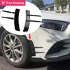 2Pcs Front Bumpers Lip for Benz A-Class A180 A200 A220 Air Vent Trim Spoiler Canards Splitter Car Styling Accessory