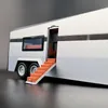 Bilar diecast modell bilar 1 32 teslas cybertruck trailer bil mpv van legering diecasts leksaksfordon metall leksak bilmodell ljud och lätt coll coll