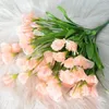 Decorative Flowers 15 Heads Artificial Carnation Flower Nordic Home Living Room Table Decoration Mother's Day Bouquet Birthday Party