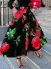 Abiti ZANZEA Chic gonne stampate floreali 2022 Donne eleganti a vita alta Swing Jupes Bohemain Long A Line Saias Holiday Casual Maxi Gonna