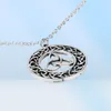 12st Outlander Ish Irish Celtics Knot Eternity Trinity Necklace Pendant Triangle Totem Necklace for Women Men Gift8686341