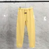 Designer hommes femmes pantalons de survêtement ESS coton lettre 3D graphique surdimensionné sweat-shirt chaud à capuche à manches longues sweat-shirts pantalons pour hommes sweats à capuche