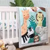 green crib bedding