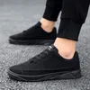 2023 Classic Fashion Comfortable Casual Shoes for Mens Breathable Black white Red Blue Dark Green Khaki Grey Brown Coffee Peach Athletic Shoes Jogging Shoe SIZE 4A3