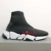 Top Designer Speed Trainer Chaussures Casual À Vendre À Lacets Mode Chaussettes Plates Bottes Vitesse 2.0 Hommes Femmes Runner Baskets Avec Sac À Poussière eur35-45