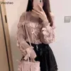 Pulls pour femmes Japonais mignon lolita style tricoté pull automne femmes doux coeurs boucle épaule dentelle arc pull filles vintage hauts zln231127