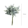 Fleurs décoratives feuilles d'eucalyptus artificielles tiges fausses Branches florales fausses plantes décoration pour fournitures de fête de mariage 2024