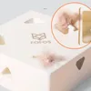 Spielzeug Interaktives automatisches Katzenfederspielzeug Quadratische Magic Box Teasing Cat Stick Verrücktes Spiel Elektronische Feder-Selbstspielübung