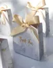 Highquality Creative Grey Marble Wedding Favours Candy Boxes Paper Chocolate BoxesPackageGift Bag Box for Party Baby Shower 21113746653