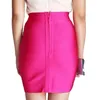 Skirt hot pink wholesale cheap high waist good elastic 2020 new fashion sexy girl party pencil caged mini bandage bodycon skirt