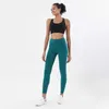 Yoga Outfit SOISOU Nouveau Yoga Ensemble Femmes Survêtement Gym Fitness Ensemble Femme 2 Pièces Leggings Soutien-Gorge De Sport Respirant Sportwear Femme Vêtements P230504