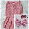 Designer Dog Dress Pets Bow Tie Dog Apparel Dogs Clothes Decoration Cute Cat Dresses Puppy Skirt for Doggy PS1923