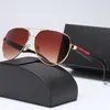 Designer-Sonnenbrille Damen 2023 Retro-Trend Metallrahmen Krötenbrille Outdoor-Sonnenmode klassische Herren-Fahrerbrille 5 Farben optional